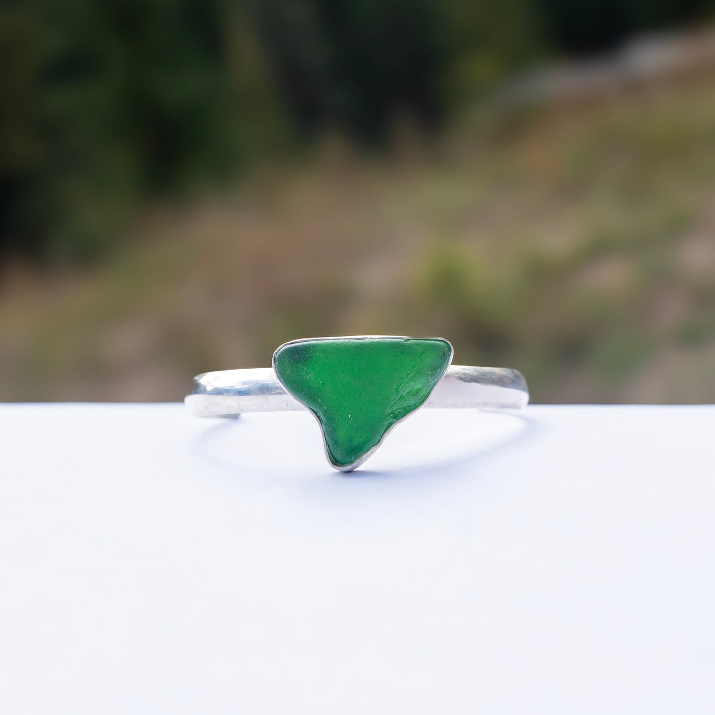 Seaglass cuff