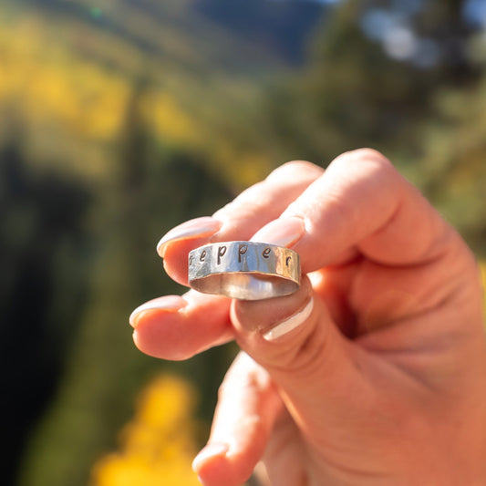 Personalized Name Ring